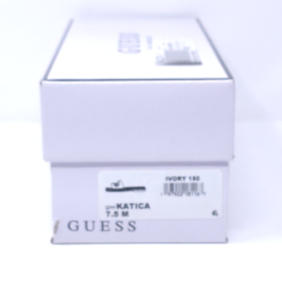 Guess Katica Cream 150 Logo Espadrille Slide Sandals US 7.5M - Picture 8 of 8